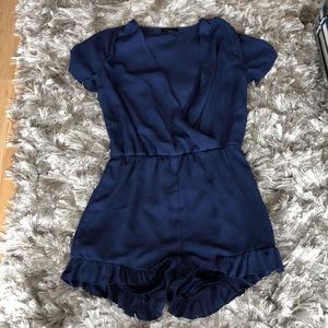 Blue romper